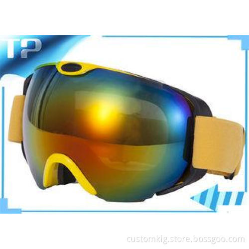 TPU Frame REVO Polarized Womens Ski Goggles Double Lens Wit